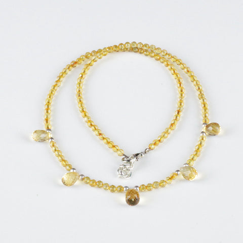 уронить~ Citrine Necklace уронить~ Citrine Necklace