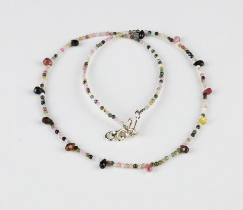 уронить ~ Multi Tourmaline Necklace уронить ~ Multi Tourmaline Necklace