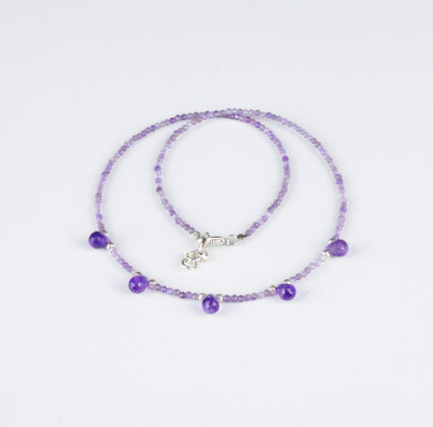 уронить~ Amethyst Necklace уронить~ Amethyst Necklace