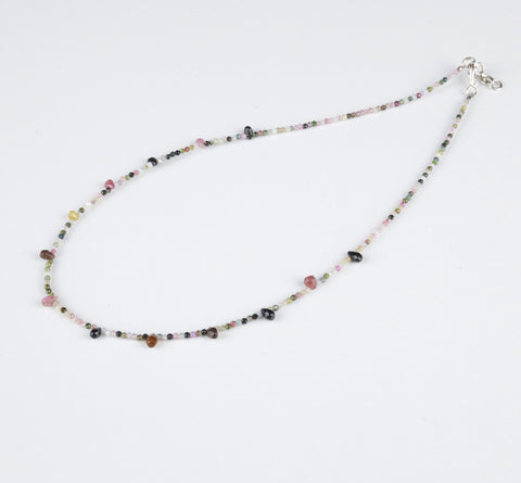 уронить ~ Multi Tourmaline Necklace уронить ~ Multi Tourmaline Necklace