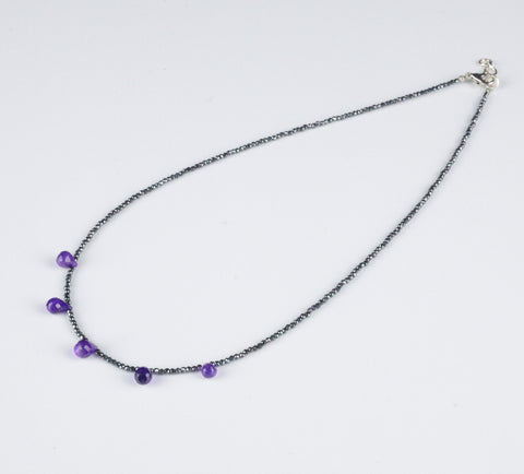 уронить~ Amethyst Necklace уронить~ Amethyst Necklace