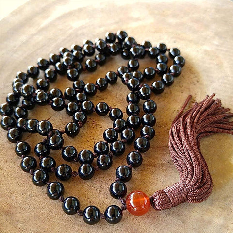 Black Tourmaline Jaap Mala Black Tourmaline Jaap Mala