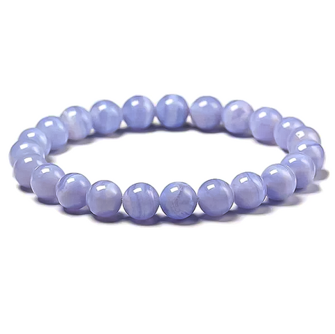 Blue Lace Agate Bracelet Blue Lace Agate Bracelet