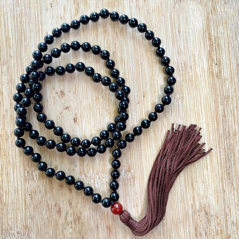 Black Tourmaline Jaap Mala Black Tourmaline Jaap Mala