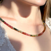 Multi Tourmaline Necklace