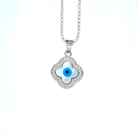 Evil eye Necklace Sterling silver Evil eye Necklace Sterling silver