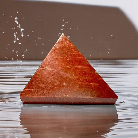 Red Jasper Pyramid Red Jasper Pyramid