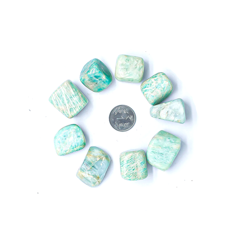 Amazonite Tumble - 1 Piece each Amazonite Tumble - 1 Piece each