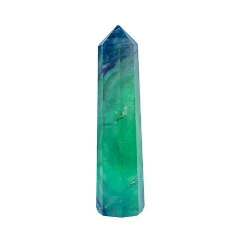 Natural rainbow Fluorite Wand Natural rainbow Fluorite Wand