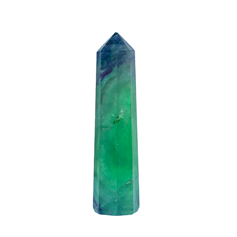 Natural rainbow Fluorite Wand Natural rainbow Fluorite Wand