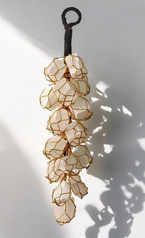 Selenite Door hangning Selenite Door hangning