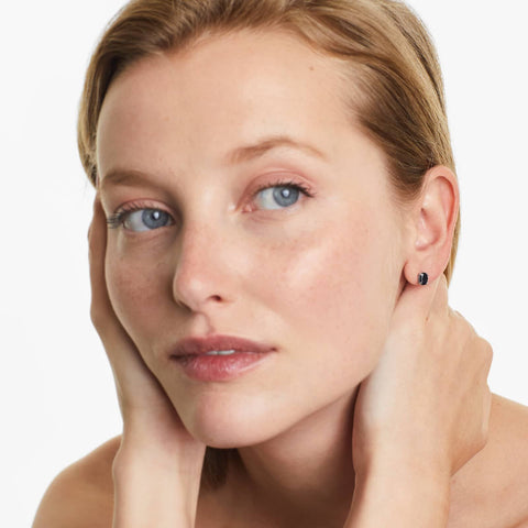 Blue Sapphire Earrings ( Thailand ) Blue Sapphire Earrings ( Thailand )