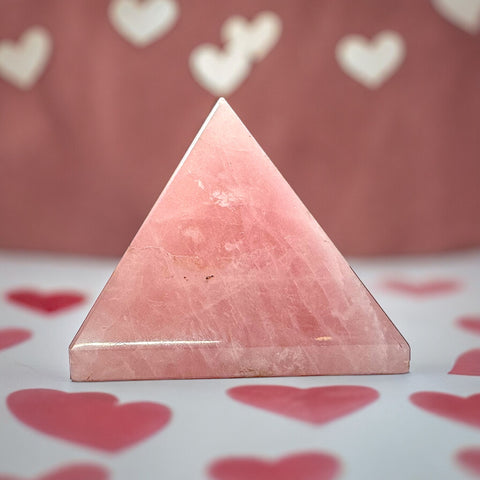 Rose Quartz Pyramid Rose Quartz Pyramid