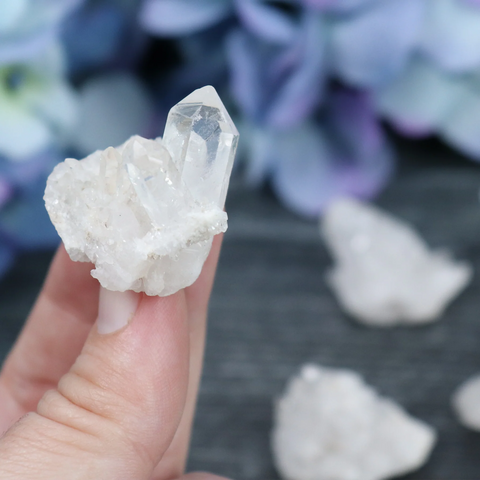 Mini Clear Clusters - 1 Piece Per Order Mini Clear Clusters - 1 Piece Per Order