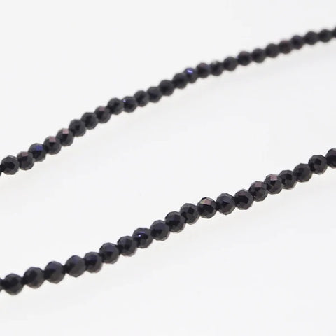 Black Spinel Necklace Black Spinel Necklace