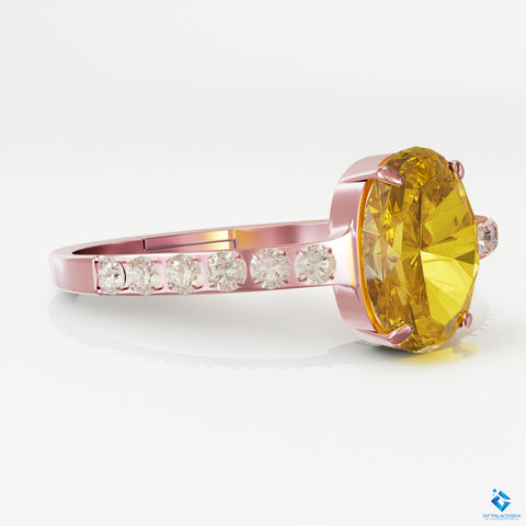 Citrine Ring ~ Eternal Citrine Ring ~ Eternal
