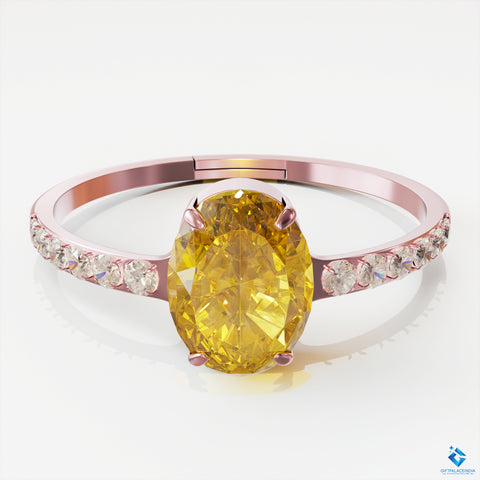 Citrine Ring ~ Eternal Citrine Ring ~ Eternal