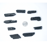Black tourmaline raw  clusters