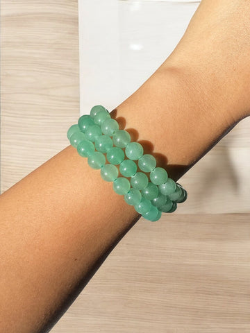 Green Aventurine Bracelet ( Good Luck) Green Aventurine Bracelet ( Good Luck)