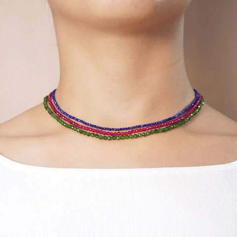 Lapis Lazuli 3 mm Necklace Lapis Lazuli 3 mm Necklace