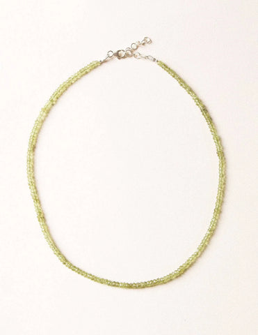 Peridot Necklace Peridot Necklace