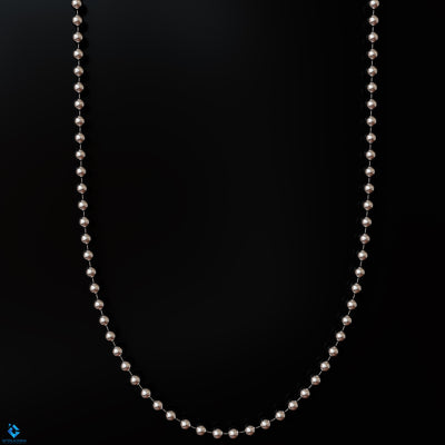 Luna Beads Pure Silver Chain