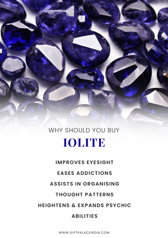Iolite raw Crystals - 1 Piece Per Order Iolite raw Crystals - 1 Piece Per Order