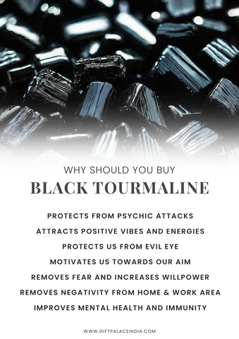 Black tourmaline German Silver Pendant Black tourmaline German Silver Pendant