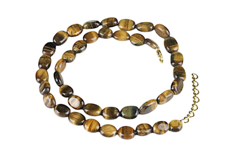 Tiger's eye Tumble Necklace Tiger's eye Tumble Necklace