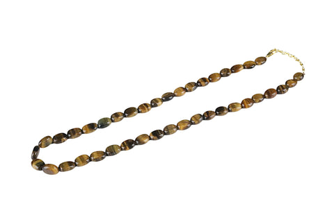 Tiger's eye Tumble Necklace Tiger's eye Tumble Necklace