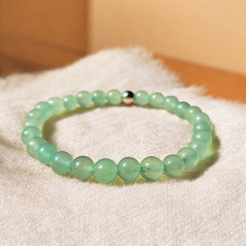 Green Aventurine Bracelet ( Good Luck) Green Aventurine Bracelet ( Good Luck)