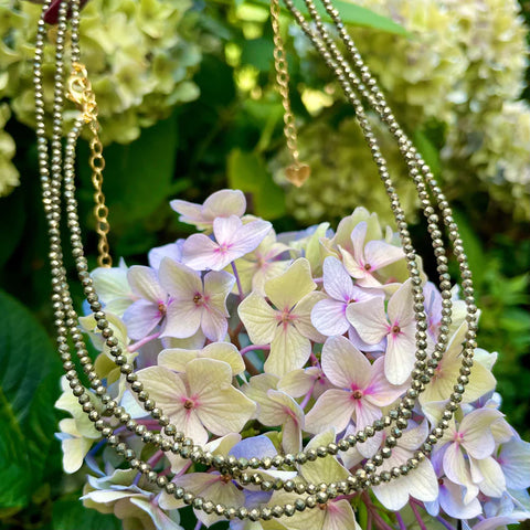 Pyrite Sparkly Necklace Pyrite Sparkly Necklace