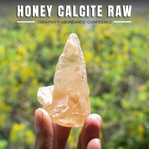 Honey Calcite  Raw Clusters Honey Calcite  Raw Clusters