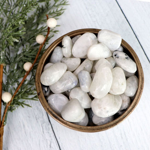 Rainbow Moonstone tumble - 1 Piece Per order Rainbow Moonstone tumble - 1 Piece Per order