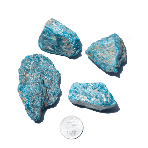 Blue apatite Raw Blue apatite Raw