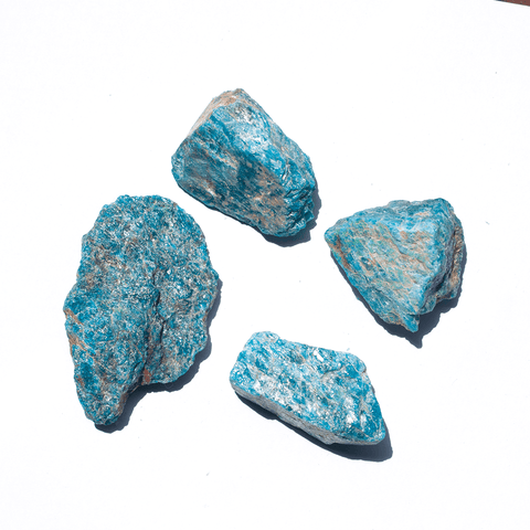 Blue apatite Raw Blue apatite Raw