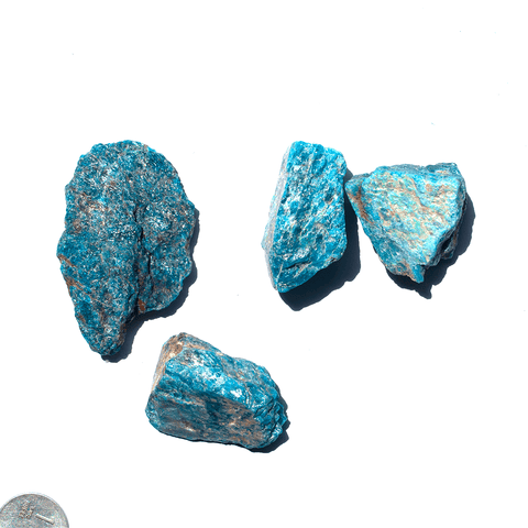Blue apatite Raw Blue apatite Raw