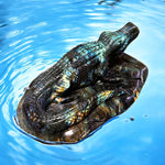 Crocodile ~ Flashy Labradorite healing stone