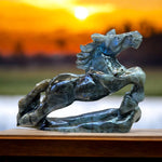 Horse ~ Flashy Labradorite