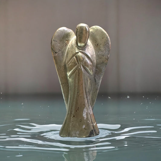 Pyrite Angel for Abundance & Wealth 1190