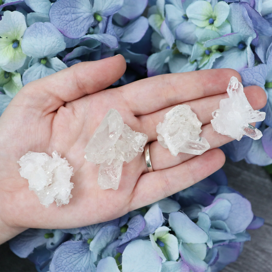 Mini Clear Clusters - 1 Piece Per Order 1800