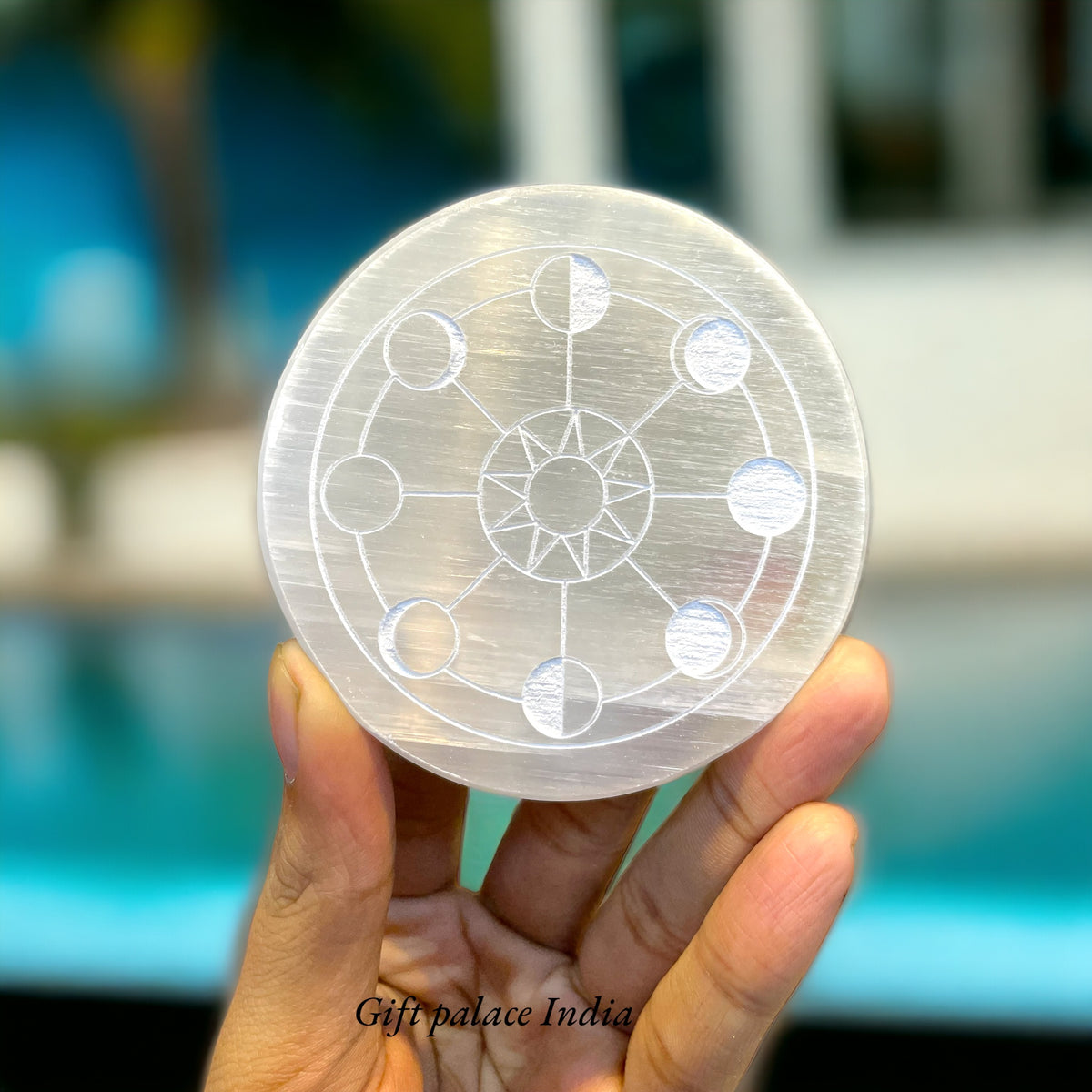 Selenite Cleansing plate