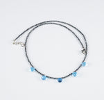 Swiss Blue Topaz Necklace