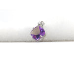 Amethyst Cushion Cut Necklace