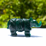Rhinoceros - Green Aventurine
