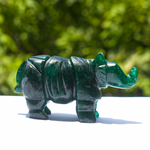 Rhinoceros - Green Aventurine
