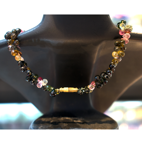Multi Tourmaline Necklace