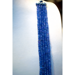 Tanzanite Necklace Rondelle beads ( AAA Grade )