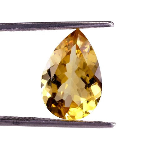Citrine Pear Cut Gemstone 480