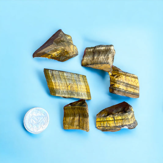Tiger’s eye Raw Pieces 1601